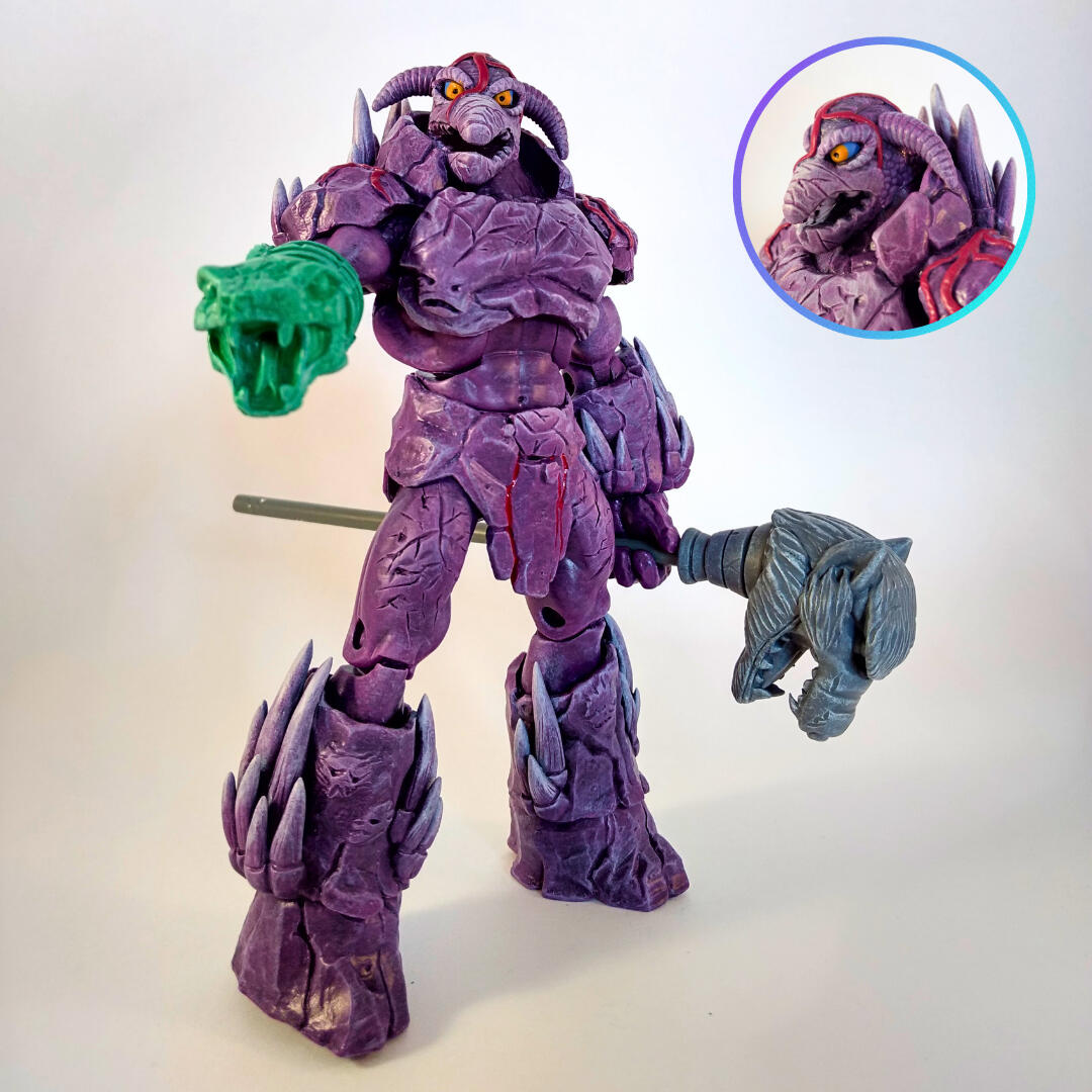 Snake Mountain Man Concept